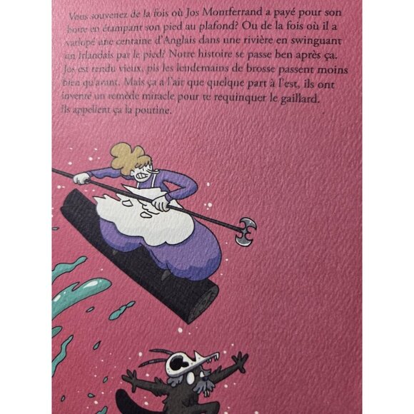 La Pitoune et la Poutine Xavier Cadieux French Book - Picture 8 of 12